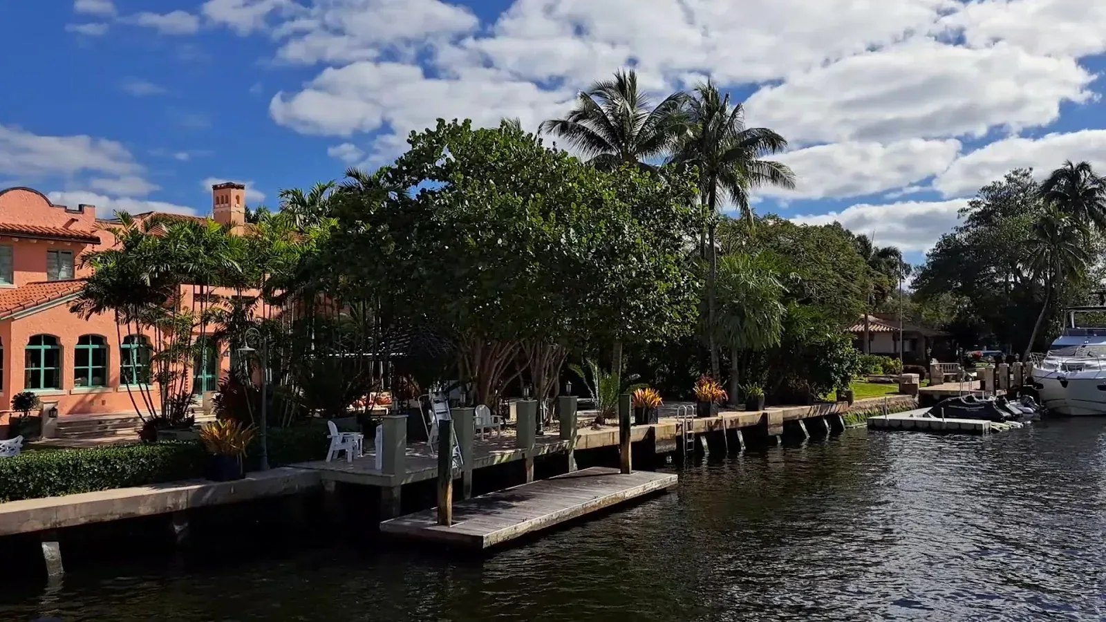 Carrie B Cruises Venice Of America Tour — deck and water view